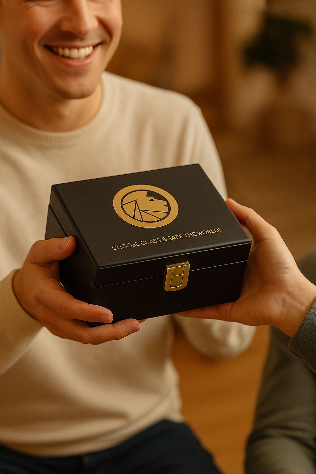 SHOT-BOX black gold