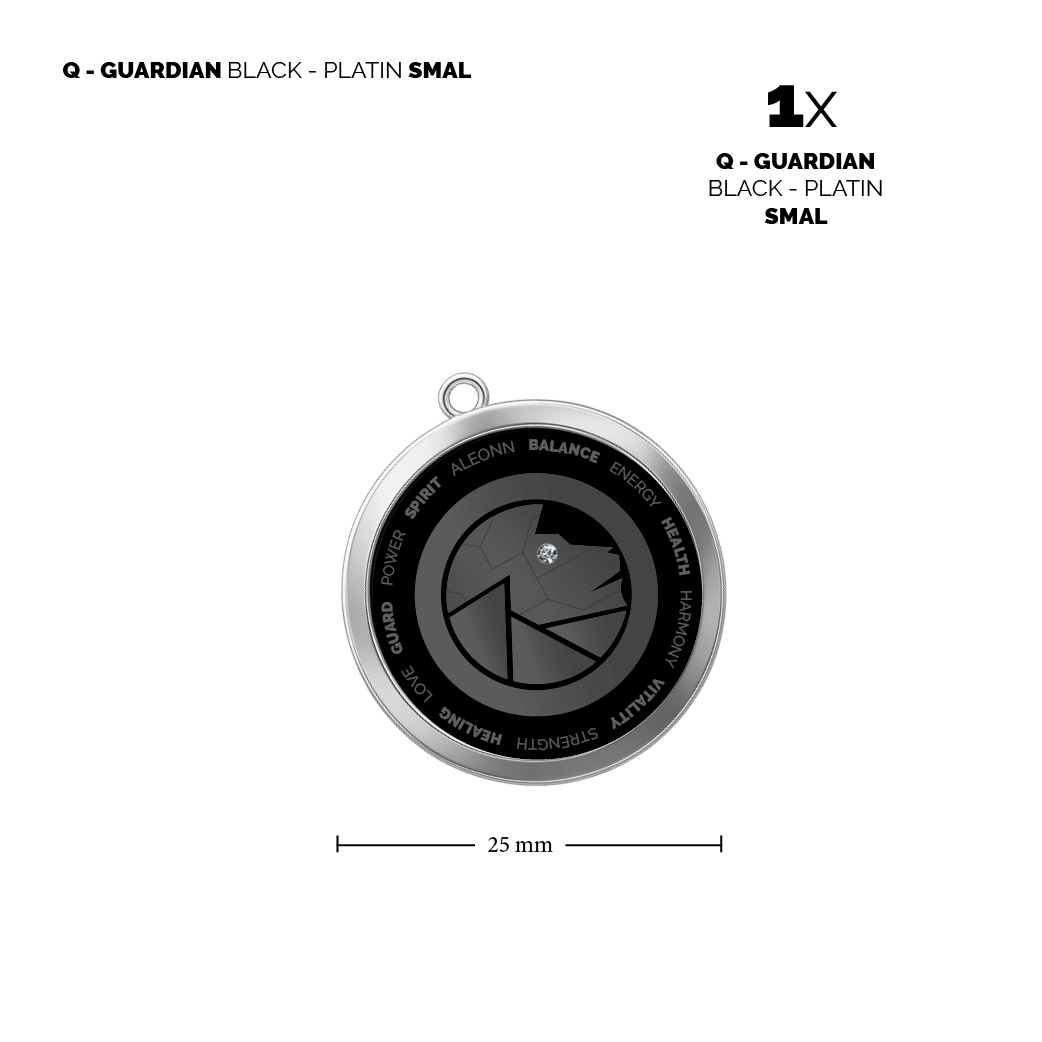 Q-Guardian black-platin small Lieferung ab Mai 2026