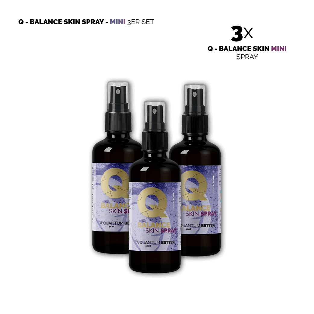 3 x Q-Balance Skin Spray - Mini 50ml