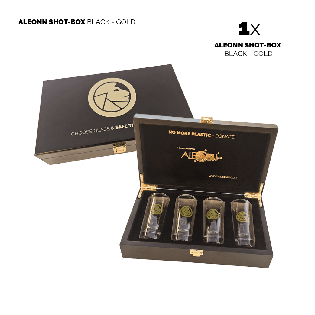 SHOT-BOX black gold