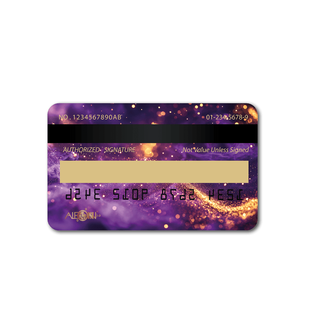 ALEONN VISA CARD Basic violett - Lieferung Mitte/Ende Juli