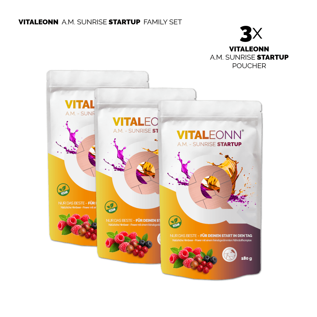 VITALEONN-Q® A.M. - SUNRISE STARTUP Family Set