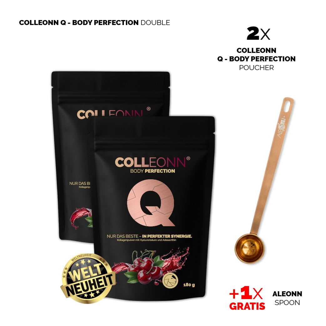 COLLEONN-Q® BODY PERFECTION DOUBLE plus Gratis ALEONN-SPOON
