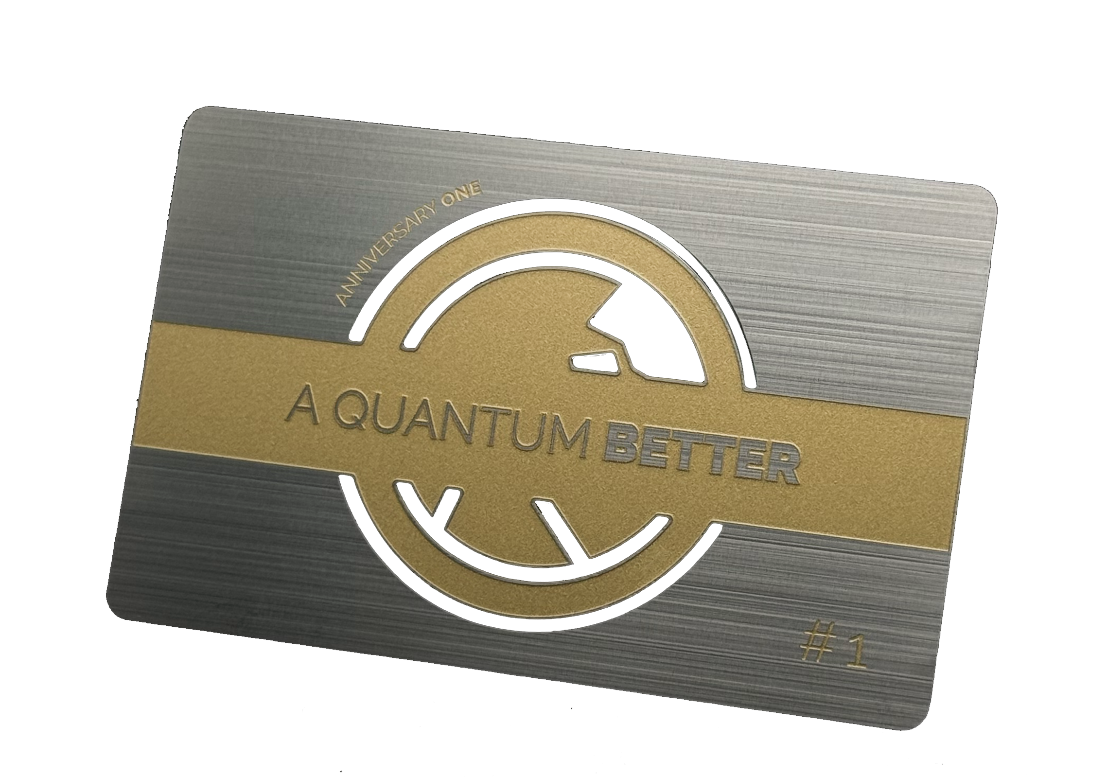 ANNIVERSARY ONE Q-Body Card - Limited Edition Metallkarte