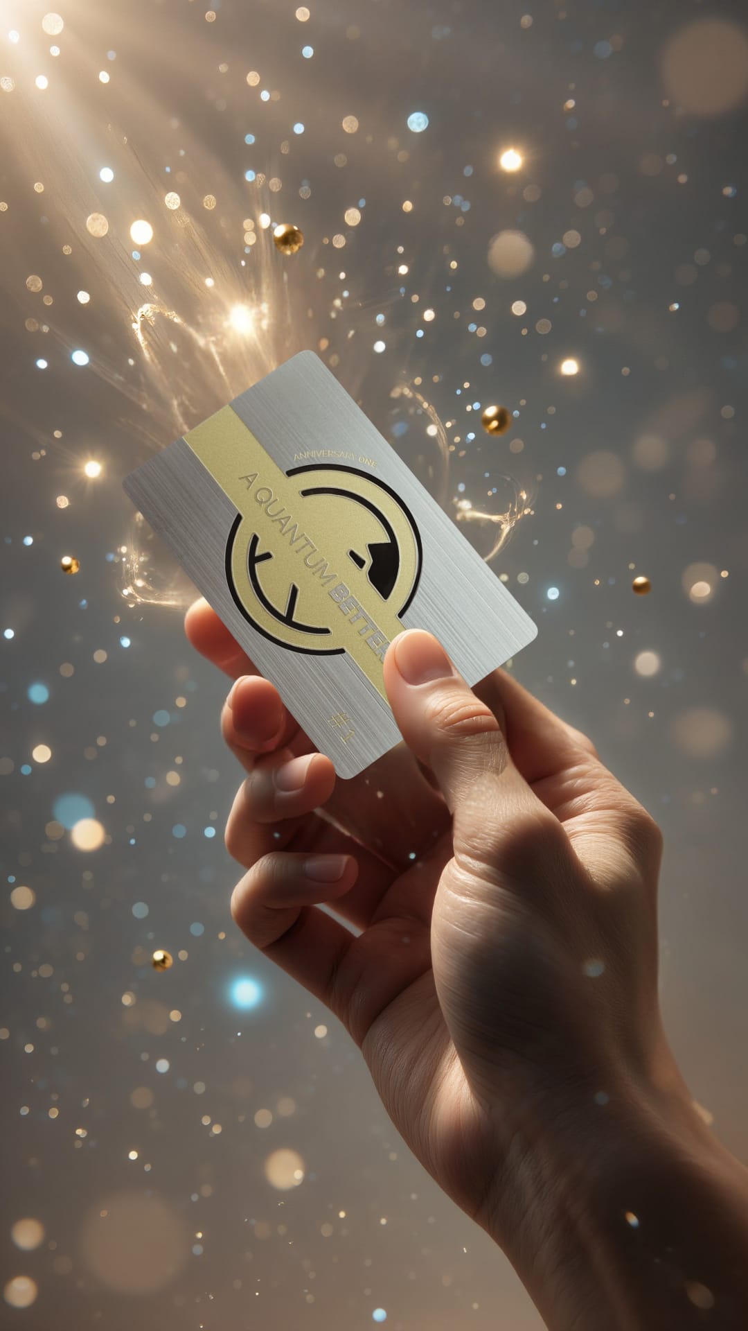 ANNIVERSARY ONE Q-Body Card - Limited Edition Metallkarte